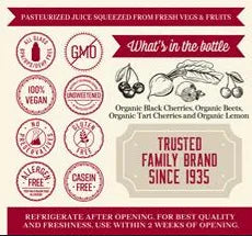 Lakewood Organic Cherry Beet Juice Blend | 32oz