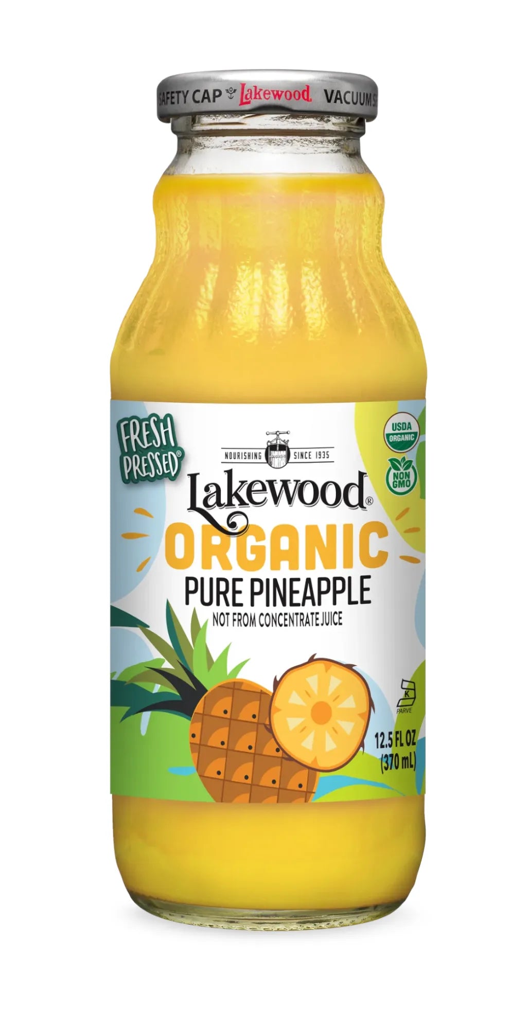 Lakewood Organic Pure Pineapple Juice1