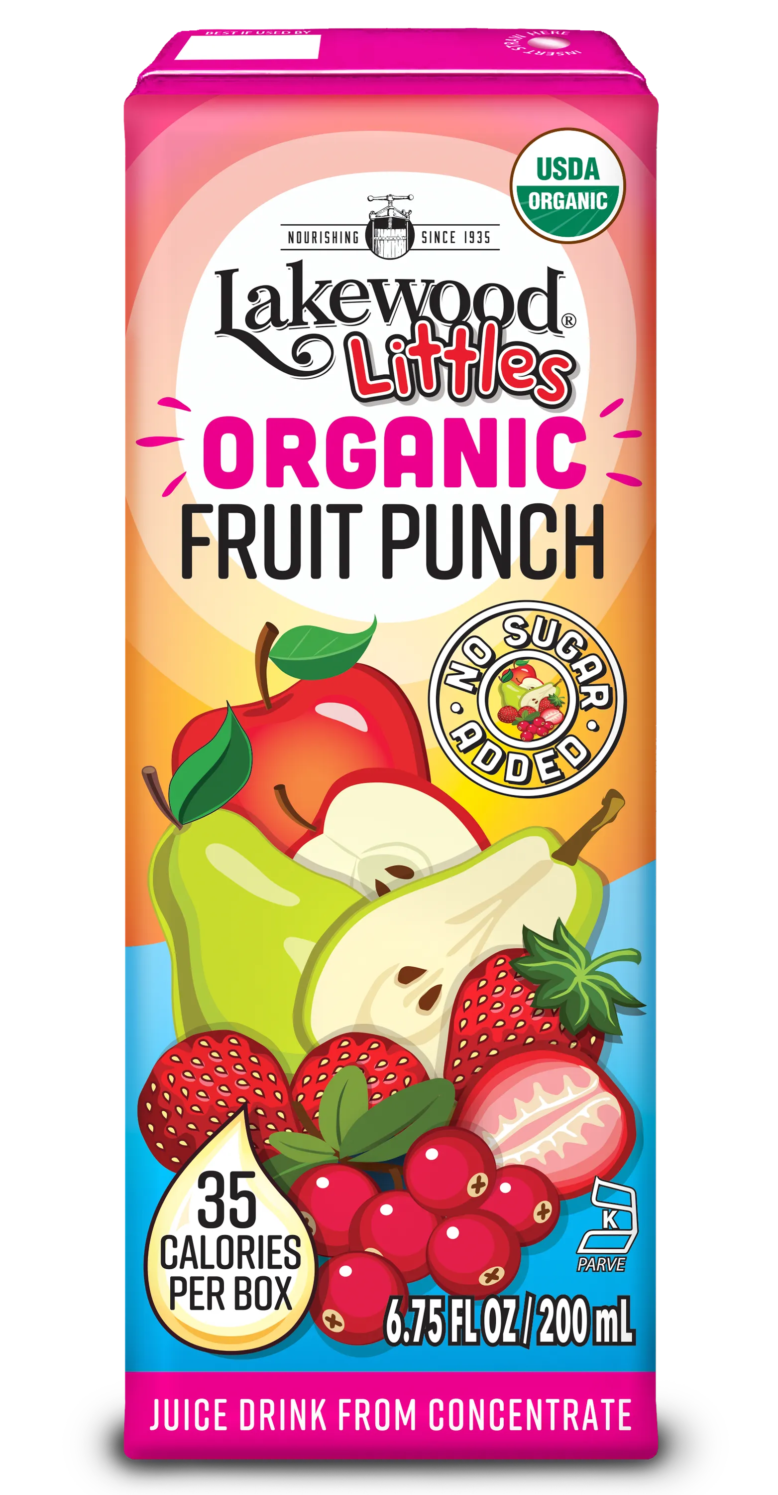Lakewood Littles Organic Fruit Punch Juice Boxes – Lakewood Organic