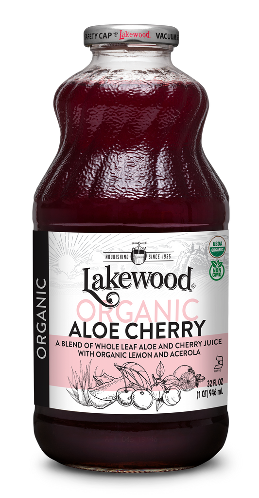 Lakewood Organic Aloe Cherry Juice | 32oz