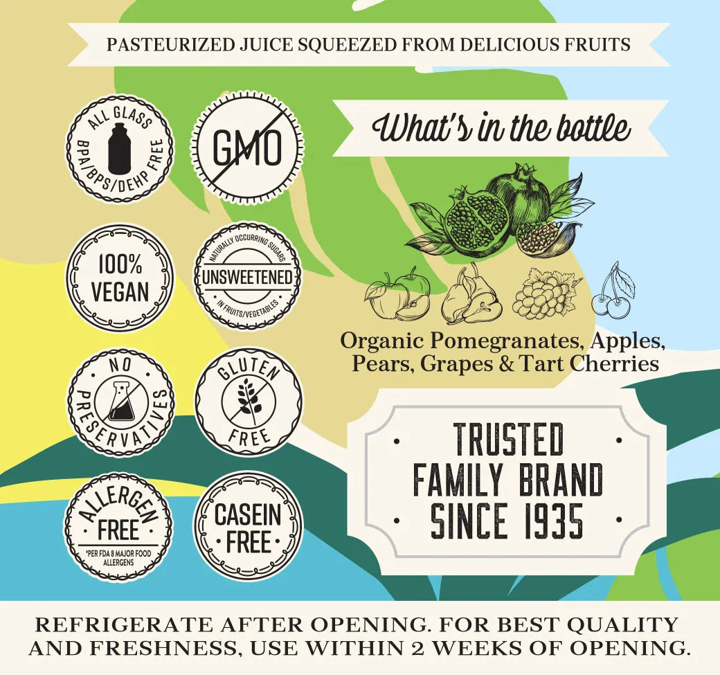 Lakewood Organic Pomegranate Juice Blend | 32oz