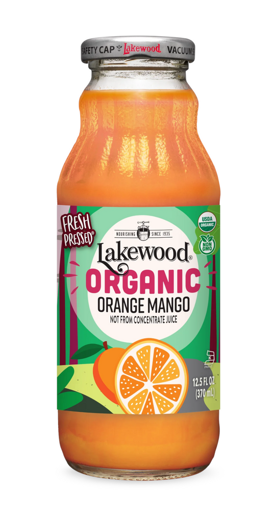 Lakewood Organic Orange & Mango Juice Blend | 12.5oz