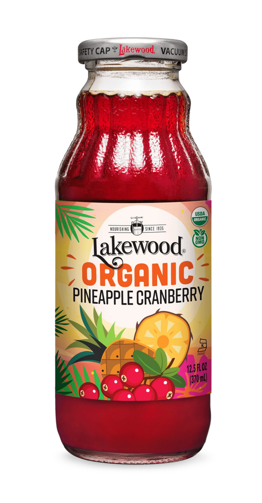 Lakewood Organic Pineapple Cranberry Juice | 12.5oz