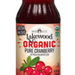 Lakewood Organic Cranberry Juice | 12.5oz | 12-Pack