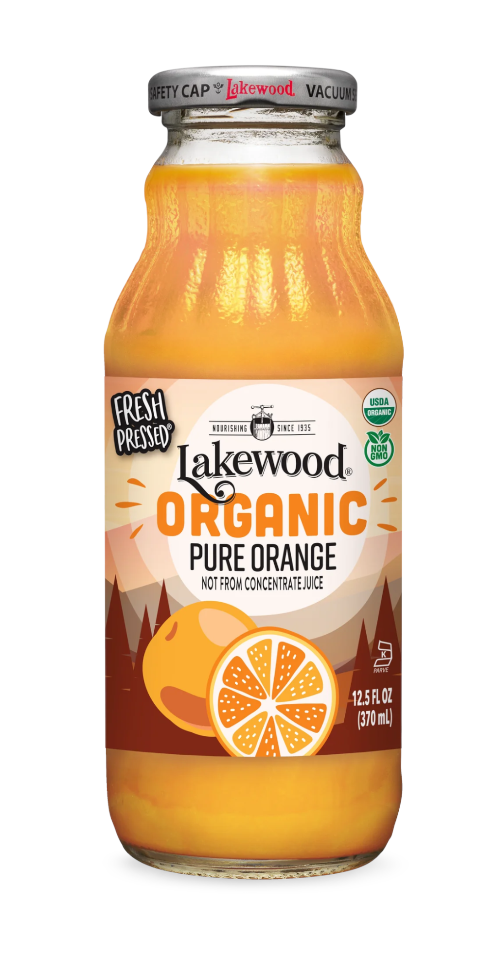 Lakewood Organic Pure Orange Juice | 12.5oz