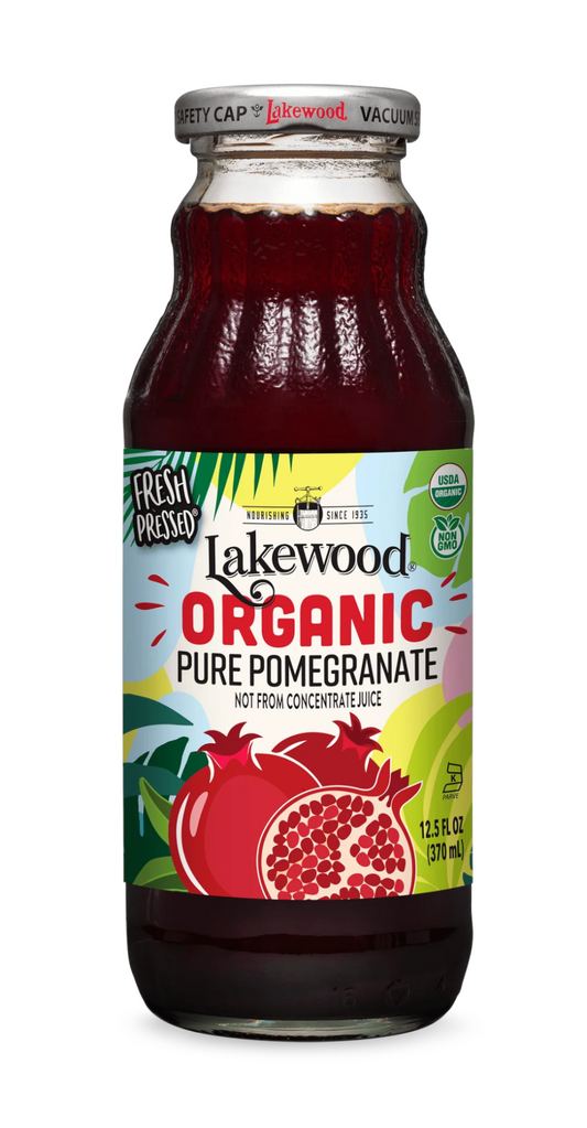 Lakewood Organic Pure Pomegranate Juice | 12.5oz