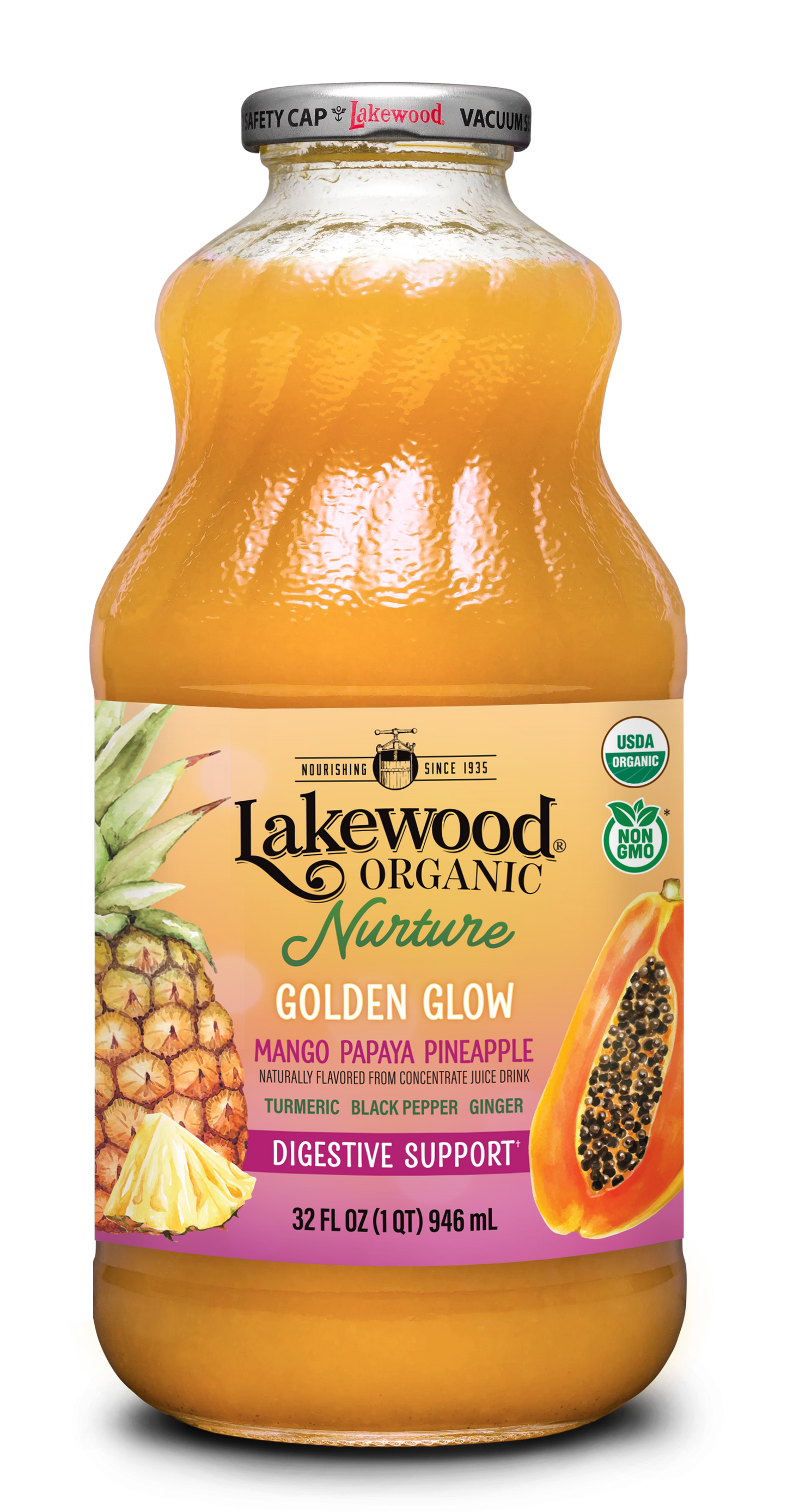 Lakewood Nurture Golden Glow Juice | 32oz