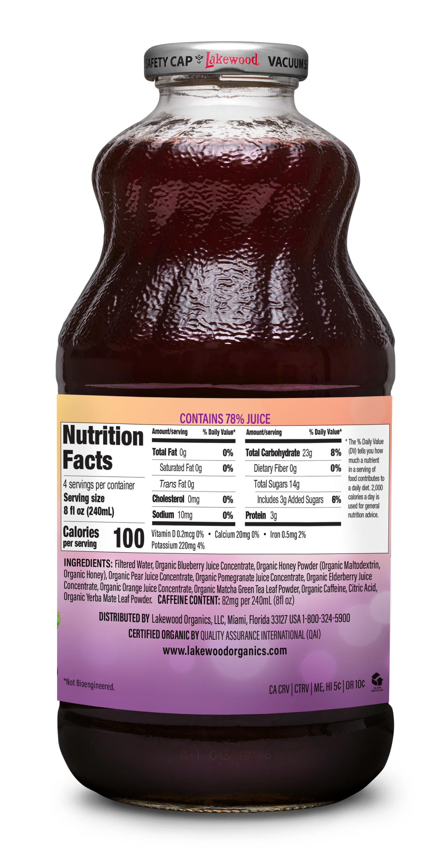 Lakewood Nurture Berry Thunder Juice | 32oz