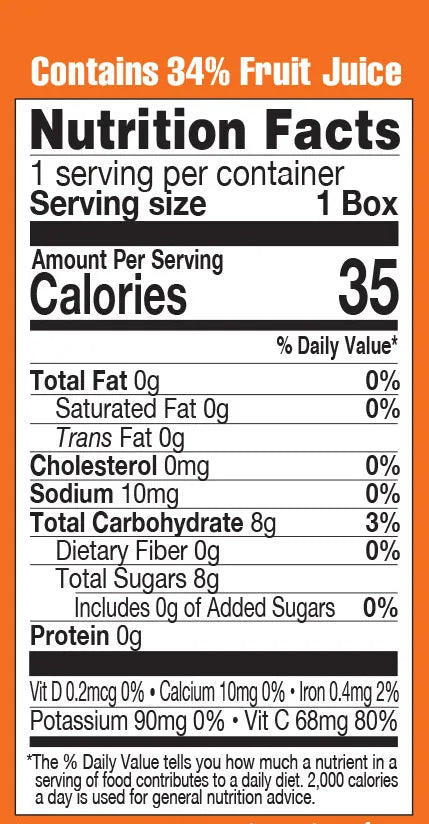 Lakewood Littles Organic Tropical Punch Juice Boxes | 4 x 8-Packs