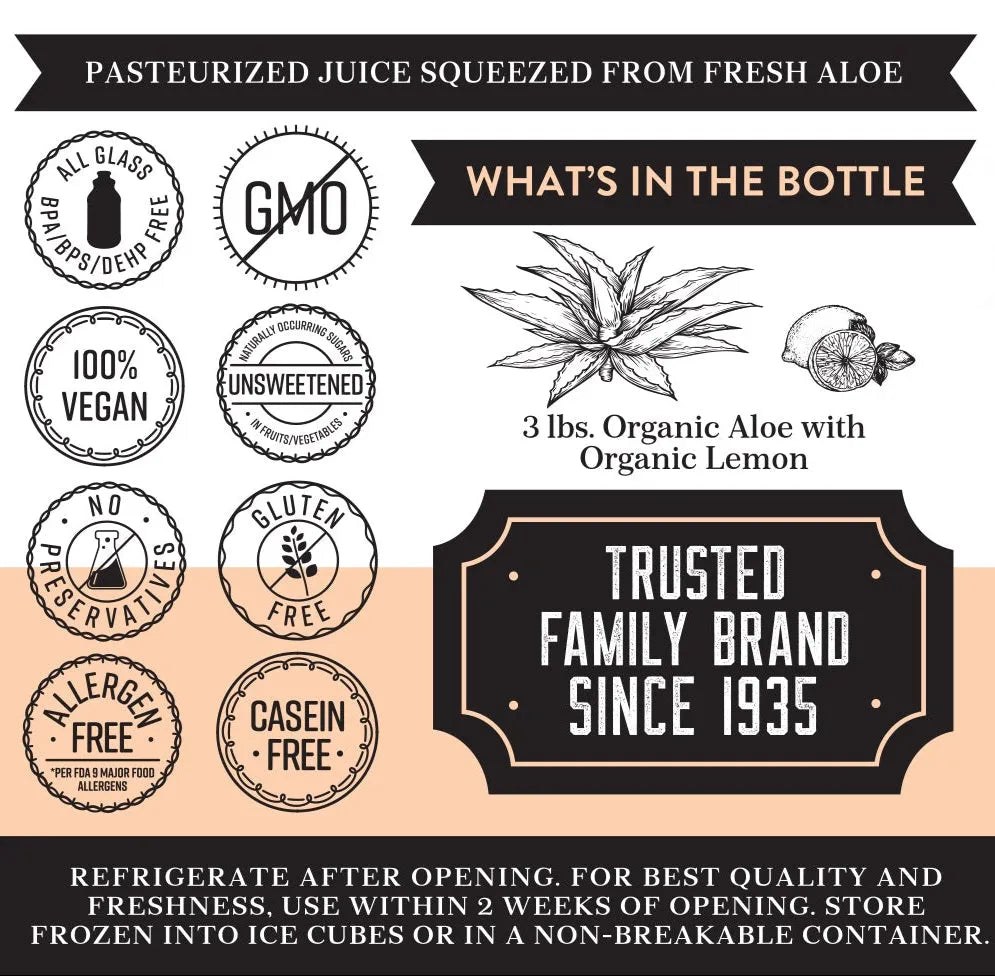 Lakewood Organic Pure Aloe | 32 oz