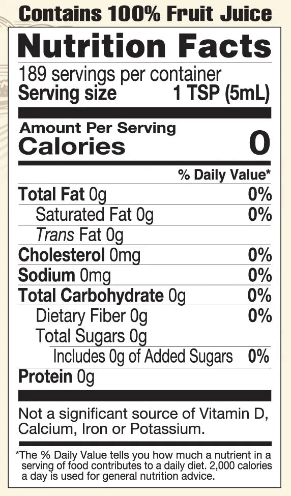 lakewood-organic-pure-lime-juice-nutrition-facts