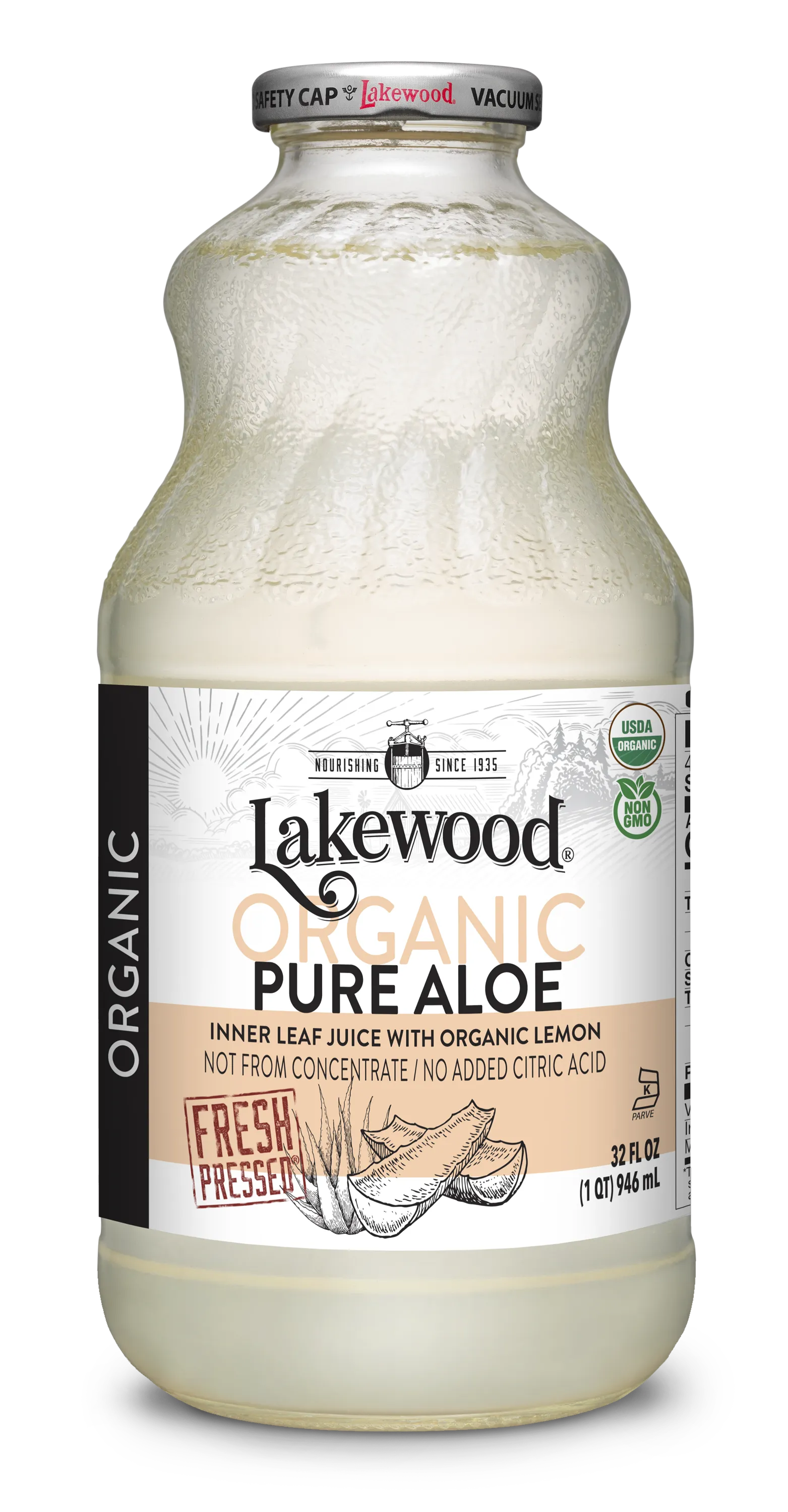 Lakewood Organic Pure Aloe | 32 oz