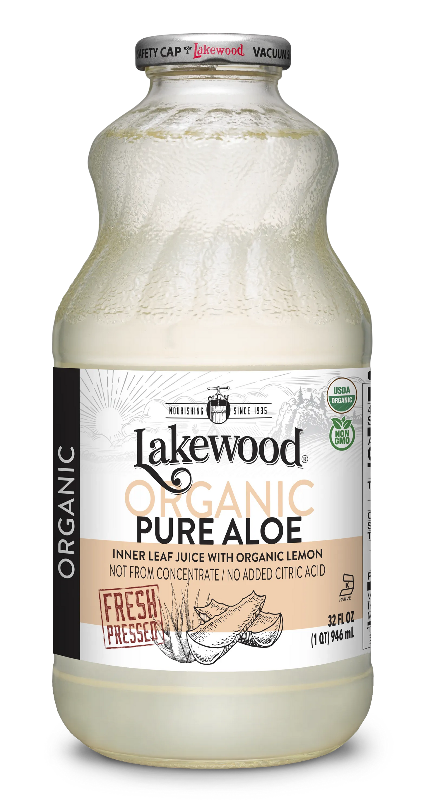 Lakewood Organic Pure Aloe | 32 oz