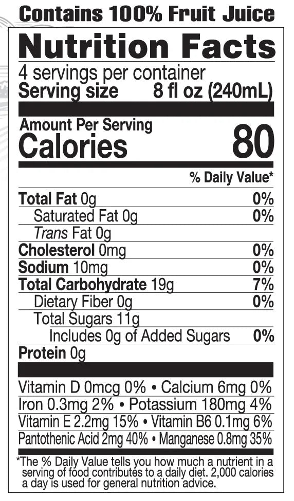 lakewood-organic-premium-pure-cranberry-juice-nutrition-facts