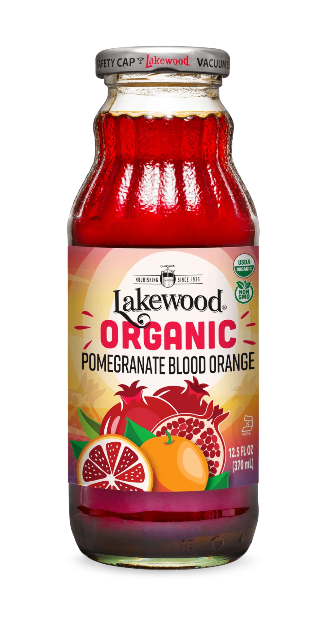 Lakewood Organic Pomegranate Blood Orange Juice | 12.5oz