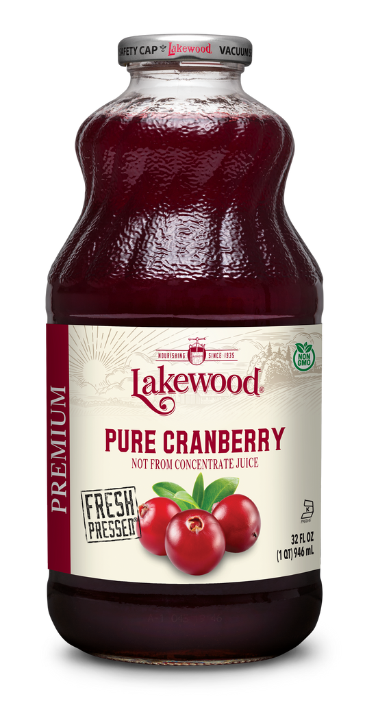 Lakewood Premium PURE Cranberry Juice | 32oz