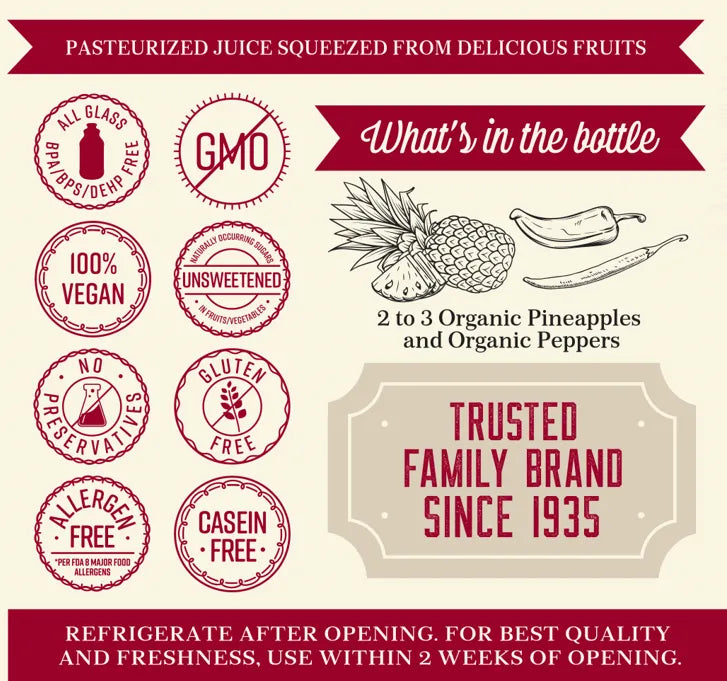 lakewood-organic-spicy-pineapple-juice-directions-benefits