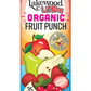 Lakewood Littles Organic Fruit Punch Juice Boxes