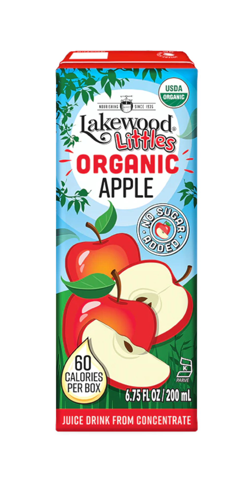 Lakewood Littles Organic Apple Juice Boxes