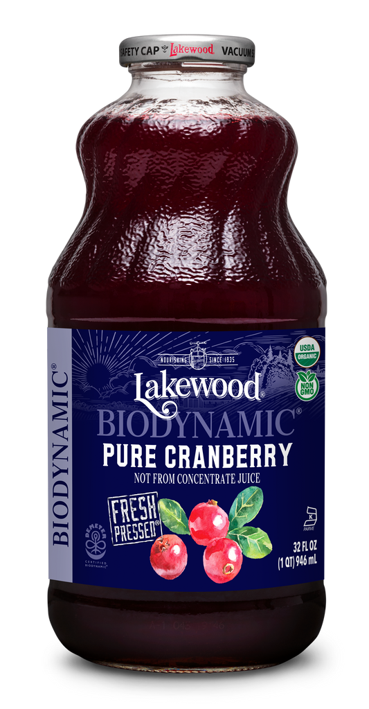 Biodynamic® Organic Pure Cranberry (32 oz, 6 pack)