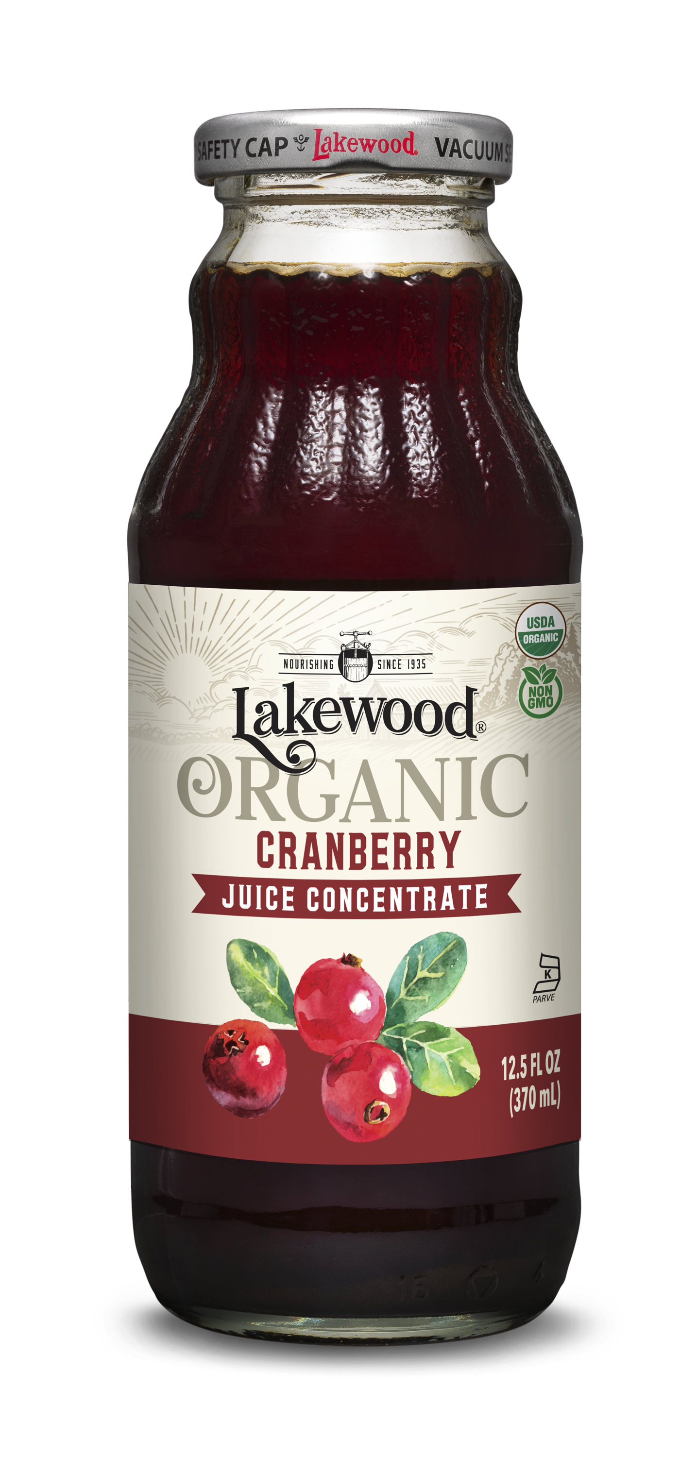 Organic Cranberry Concentrate (12.5 oz, 6 pack)