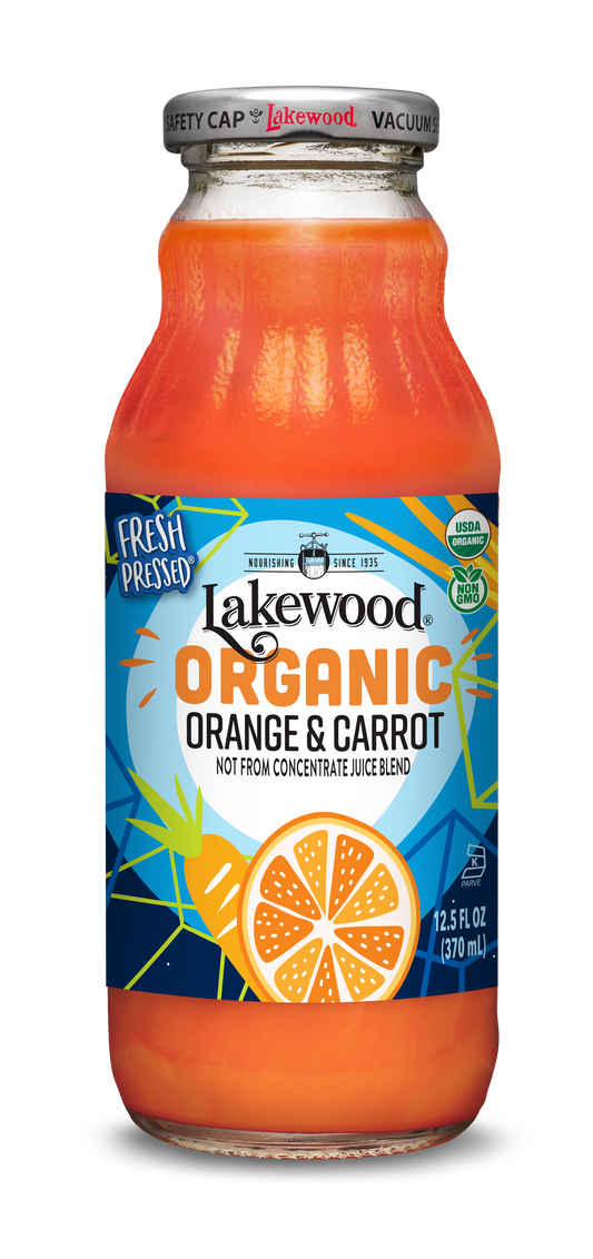 Organic Orange & Carrot Blend (12.5 oz, 12 pack)