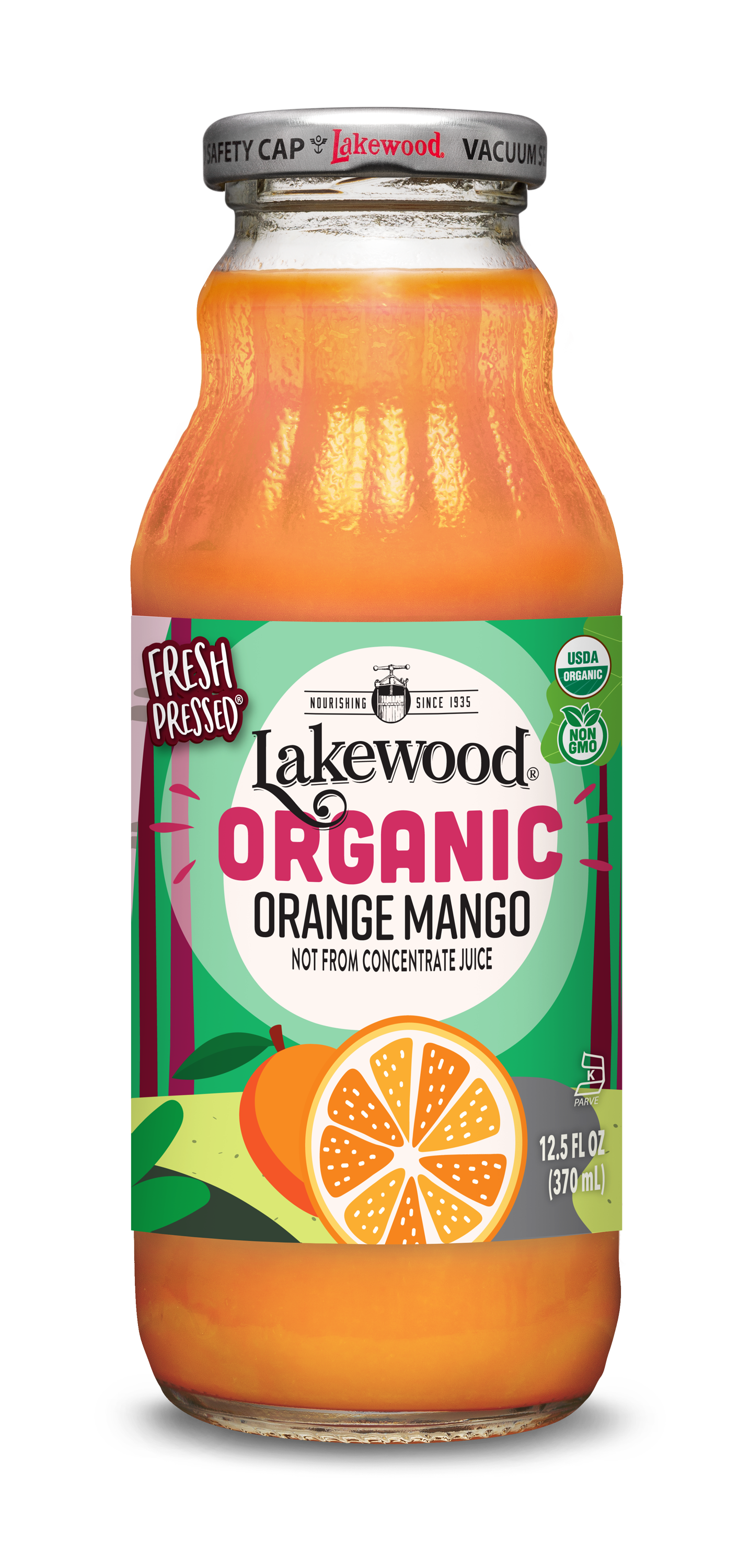Organic Orange & Mango Blend (12.5 oz, 12 pack)