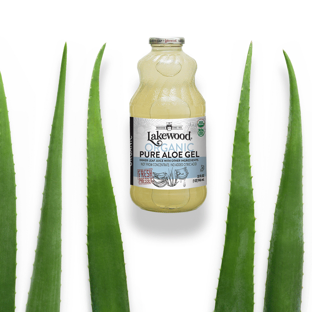 Lakewood Organic Pure Aloe Gel Juice