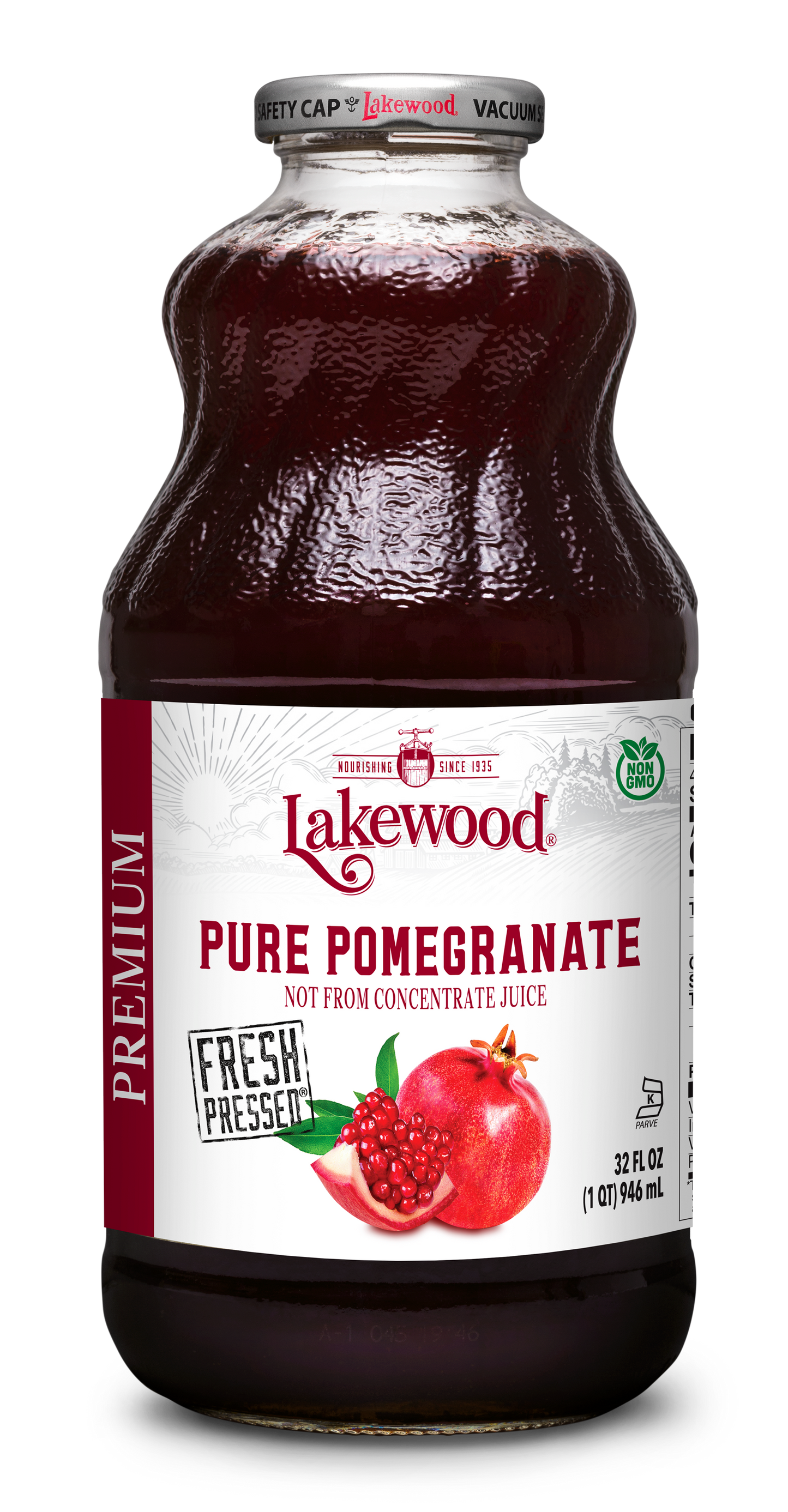 Premium PURE Pomegranate (32 oz, 2-pack or 6-pack)