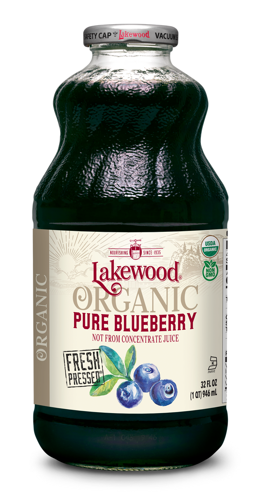 Organic PURE Blueberry (32 oz, 2-pack or 6-pack)