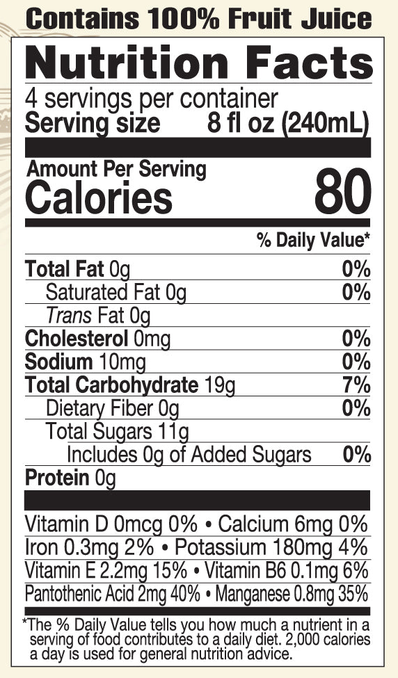 lakewood-organic-pure-cranberry-juice-nutrition-facts