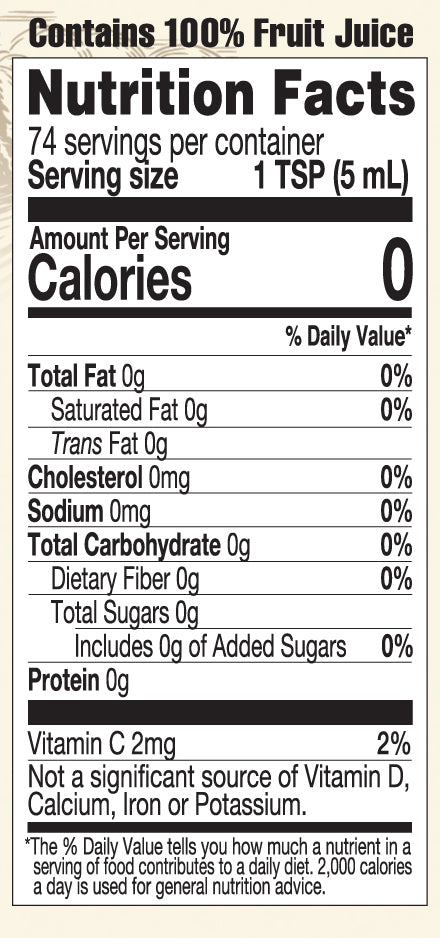 lakewood-organic-pure-lemon-juice-nutrition-facts