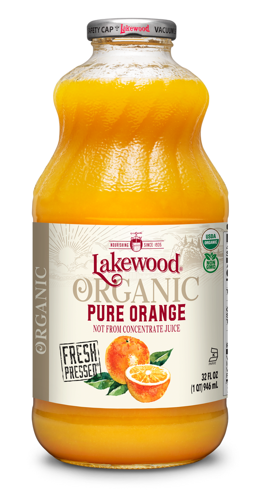 Organic PURE Orange (32 oz, 2-pack or 6-pack)