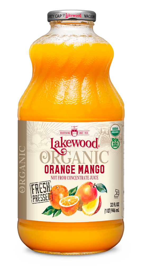 Organic Orange & Mango Blend (32 oz, 2-pack or 6-pack)