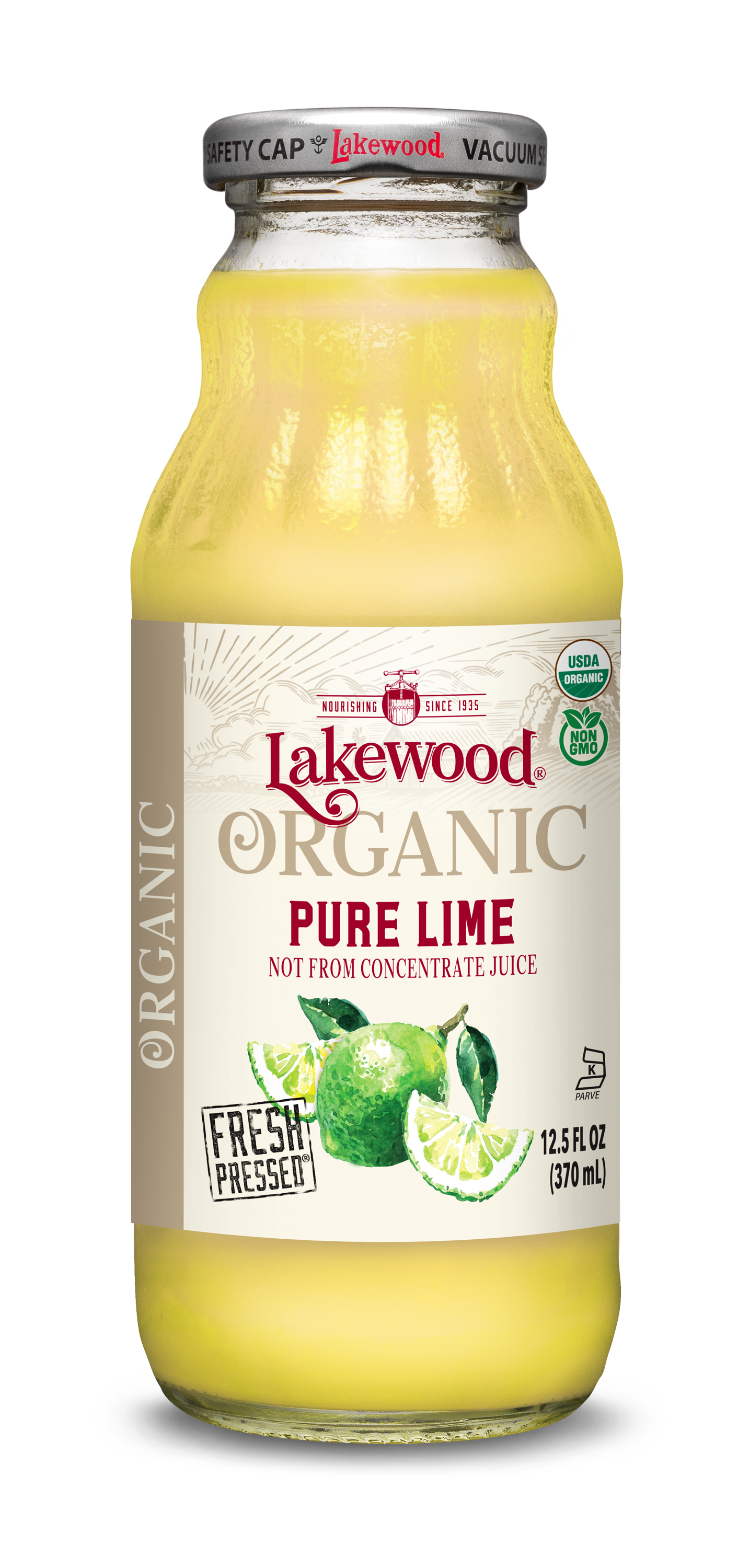 Organic PURE Lime (12.5 oz, 12 pack)