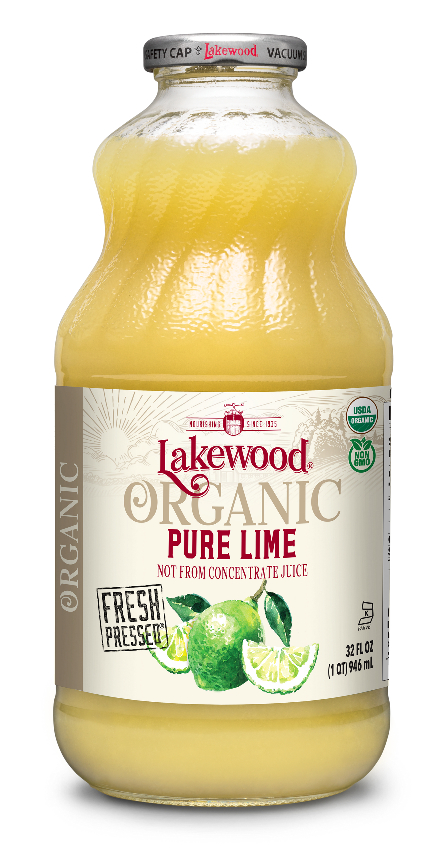 Organic PURE Lime (32 oz, 2-pack or 6-pack)